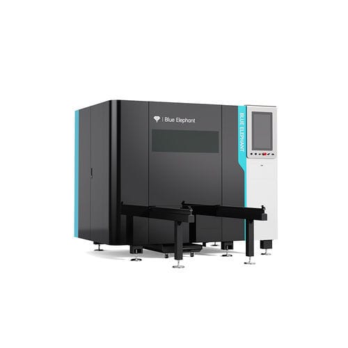 Macchina da taglio laser a fibra - ELECNC-9090Q - Jinan Blue Elephant CNC Machinery Co.,Ltd - per metallo / per lamiere / di lastre