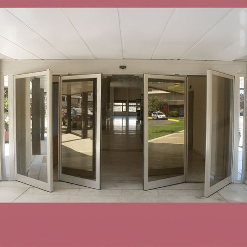 Porta scorrevole - iCat® - Rsa kapi LTD - pedonale / da esterno / automatica