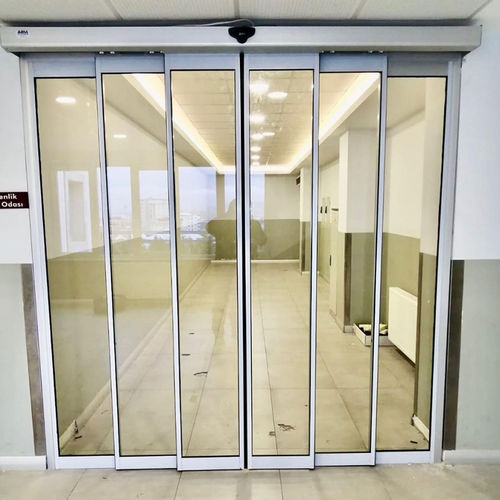 Porta in alluminio anodizzato - iCat® A110 T2-T4 - Rsa kapi LTD - da esterno / per ospedali / di sicurezza