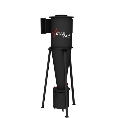 Separatore di particelle - VRC75 - Starvac - inerziale / per l'industria del riciclaggio / verticale