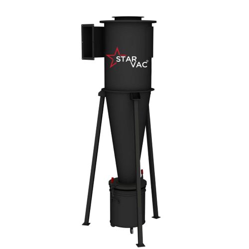 Separatore di particelle - VRC150 - Starvac - inerziale / per l'industria del riciclaggio / verticale