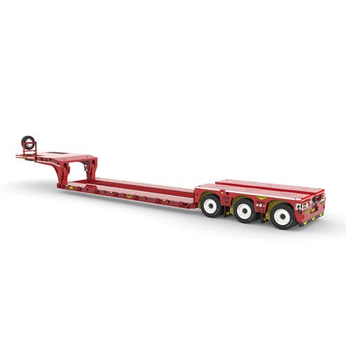 Semirimorchio gooseneck - Broshuis BV - extra ribassato / a 3 assi / trainato