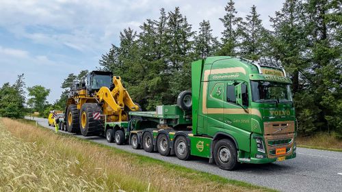 Rimorchio per veicolo - Broshuis BV - a 7 assi / trainato