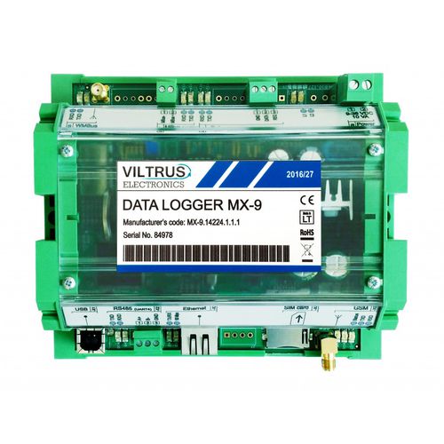 Data logger USB - MX-9  - JSC Viltrus - senza fili / ethernet / Modbus