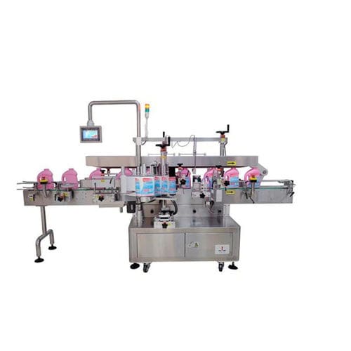 Macchina di etichettatura a doppia faccia - DTB-82CS - Shandong Dongtai Machinery Manufacturing Co., Ltd. - automatica / per bottiglie / per applicazione laterale