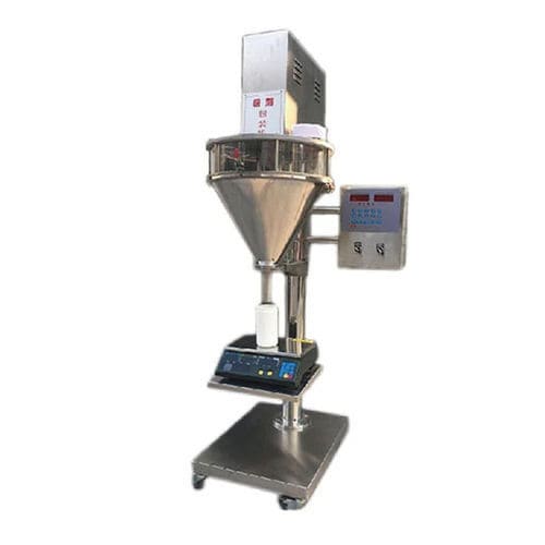 Riempitrice con piattaforma di pesatura - ZX-F-02E - Shandong Dongtai Machinery Manufacturing Co., Ltd. - semiautomatica / per bottiglie / per vasetti