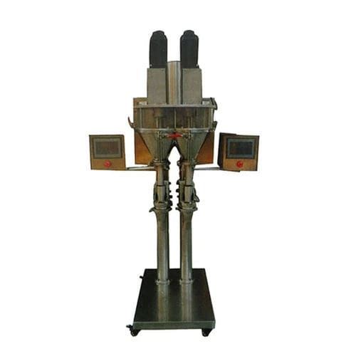Riempitrice con alimentatore a coclea - ZX-F 02C - Shandong Dongtai Machinery Manufacturing Co., Ltd. - semiautomatica / per sacchi / per polveri