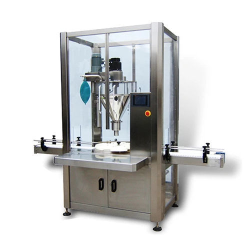 Riempitrice per polveri - DCS-2B - Shandong Dongtai Machinery Manufacturing Co., Ltd. - automatica / per barattoli e vasetti / per lattine
