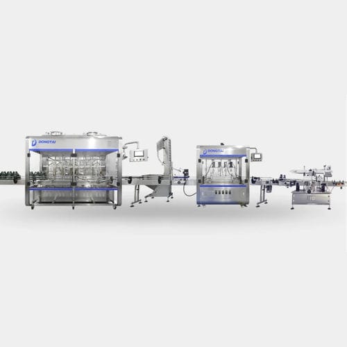 Riempitrice tappatrice etichettatrice per olio alimentare - ZLDG - Shandong Dongtai Machinery Manufacturing Co., Ltd. - automatica / per oli vegetali / per olio d'oliva