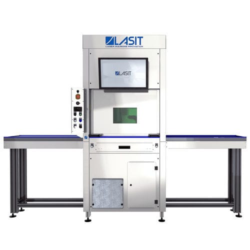 Macchina di marcatura laser a fibra - TowerSlide X - LASIT Laser Marking - per metallo / compatta / per l'industria automobilistica