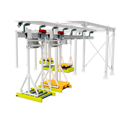 Sistema di trasporto industriale - EMS - PIBRA - Industrial Solutions - di trasporto / per movimentazione / di pallets