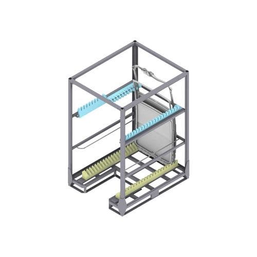 Accatastatore per secchi - PIBRA - Industrial Solutions - per movimentazione / di posizionamento / di lastre