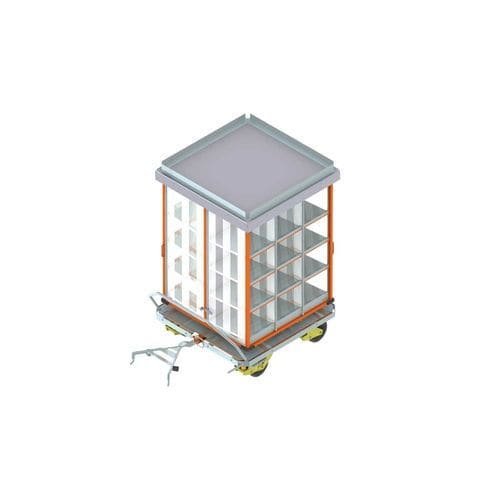 Pallet di stoccaggio di vernice - PIBRA - Industrial Solutions - di metalli / manuale / di tubi