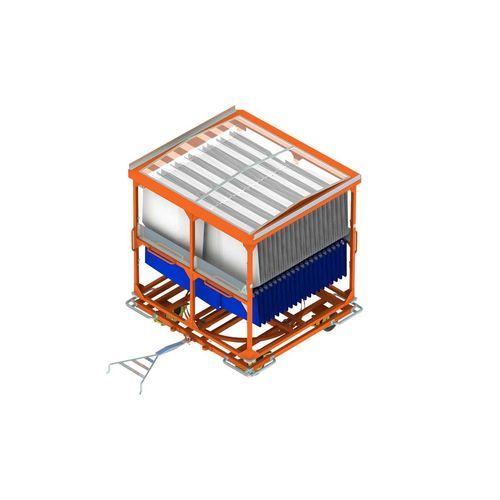 Pallet di stoccaggio di vernice - PIBRA - Industrial Solutions - per passaggio / di tubi / manuale