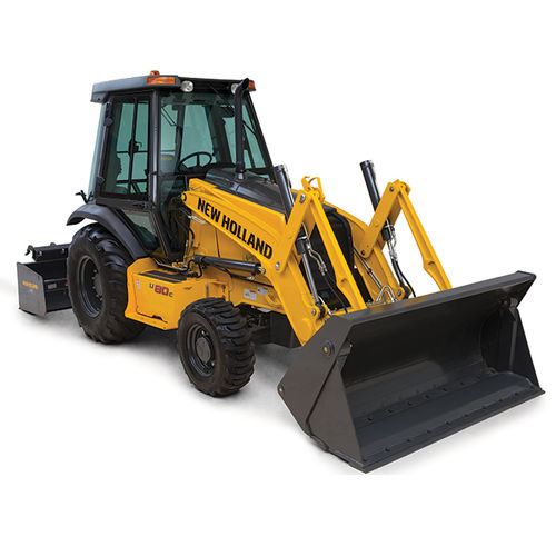 Pala gommata - U80C - New Holland - articolata / di grandi dimensioni / per cantiere