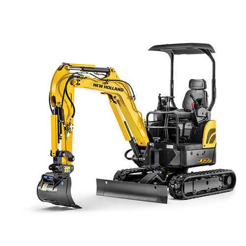 Miniescavatore - E30C - New Holland - cingolato / Tier 4 finale / per cantiere di costruzione