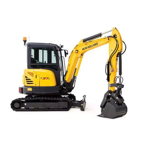 Midi-escavatore - E57C - New Holland - cingolato / Tier 4 finale / per cantiere di costruzione
