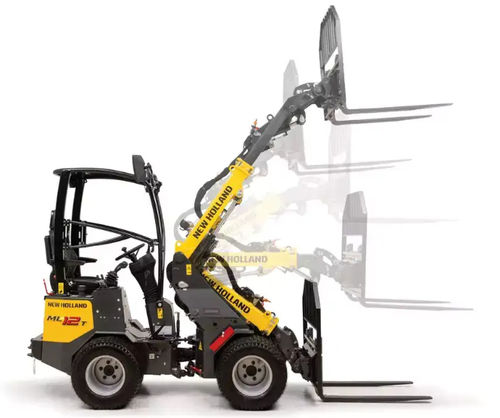 Pala gommata - ML12 T - New Holland - articolata / telescopica / compatta