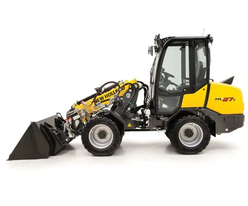 Pala gommata - ML27 T - New Holland - articolata / telescopica / compatta