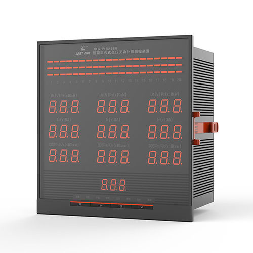 Regolatore di potenza reattiva con comunicazione integrata - JKGHYBA580/CE - Hengyi Electrical Co.,LTD - per batteria di condensatore / 24 livelli / trifase
