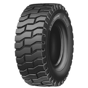 Pneumatico industriale - XZR - Michelin - per carrello elevatore stacker telescopico / per trattore da porto e terminal container / 9"