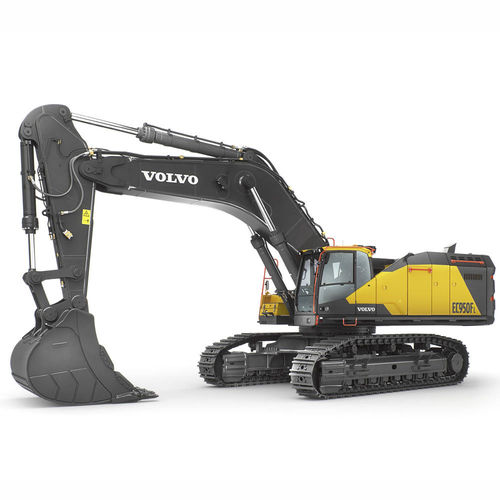Escavatore di grandi dimensioni - EC950F - Volvo Construction Equipment - cingolato / diesel / per cantiere di costruzione