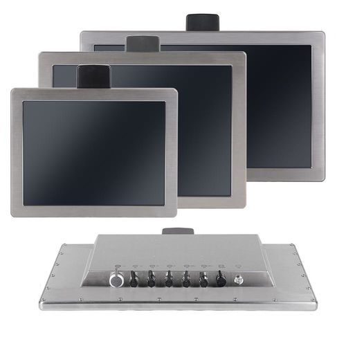 Panel PC TFT LCD - WP1XX1T-R1 Series - NODKA Automation Technology - con retroilluminazione a LED / con touch screen resistivo a 5 fili / 15"