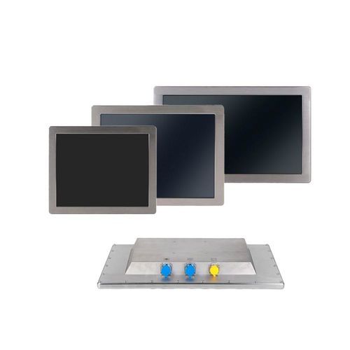 Monitor IP69K - WP1XX1P-R Series - NODKA Automation Technology - TFT / con touch screen multitouch / con touch screen resistivo