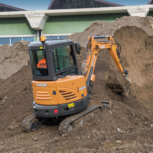 Miniescavatore - CX26C - Case - cingolato / diesel / per cantiere di costruzione