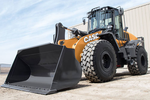 Pala su ruote - 821G - Case - articolata / per cantiere