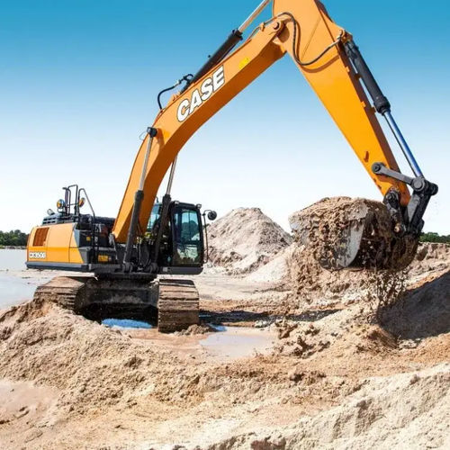 Escavatore di grandi dimensioni - CX350D - Case - cingolato / Tier 4 intermedia / per cantiere di costruzione