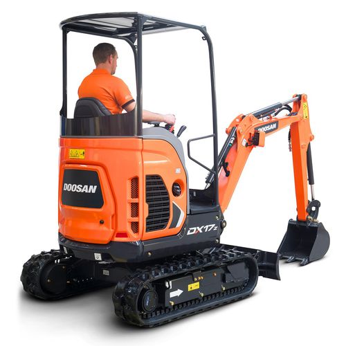 Escavatore intermedio - DX17Z-7 - DAEWOO Construction Equipment Division - mini / cingolato / diesel