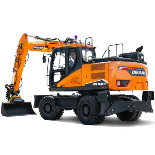Miniescavatore - DX160W-7 - DAEWOO Construction Equipment Division - su ruote / diesel