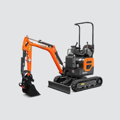 Escavatore intermedio - DX10Z-7 - DAEWOO Construction Equipment Division - mini / cingolato / diesel