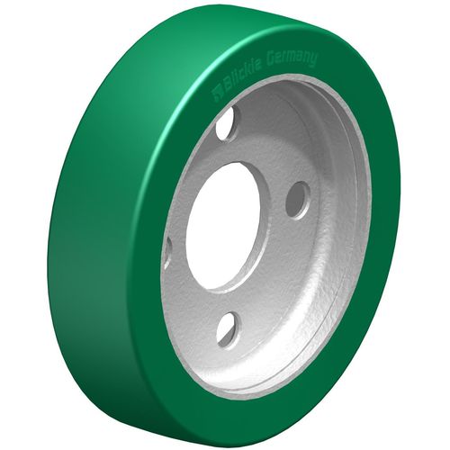 Ruota con fascia - GSTA series - Blickle Räder+Rollen GmbH u. Co. KG - in poliuretano / per carichi pesanti / a bassa rumorosità