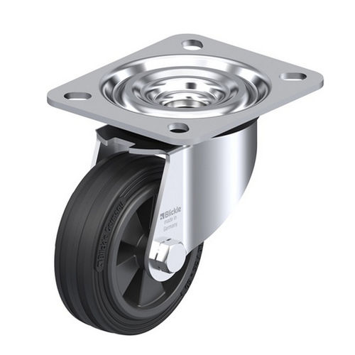 Ruota girevole - L-VPP series - Blickle Räder+Rollen GmbH u. Co. KG - con piastra girevole / con cuscinetto a sfere / per carichi pesanti