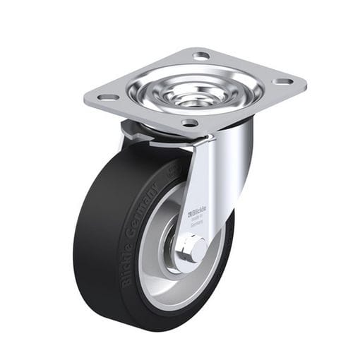 Ruota girevole - L-ALEV series - Blickle Räder+Rollen GmbH u. Co. KG - con piastra girevole / con cuscinetto a sfere / per carichi pesanti