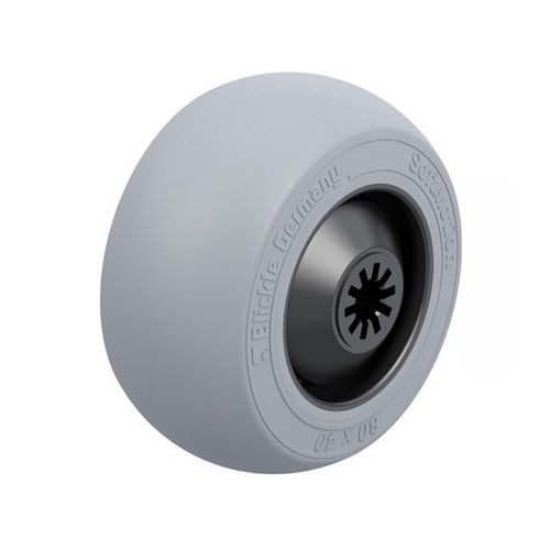Ruota con fascia - POES series - Blickle Räder+Rollen GmbH u. Co. KG - in gomma / antitraccia / elastica