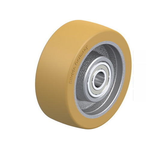 Ruota con fascia - GVU series - Blickle Räder+Rollen GmbH u. Co. KG - in acciaio / per cuscinetti