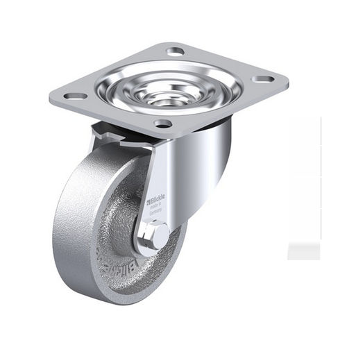 Ruota girevole - L-G series - Blickle Räder+Rollen GmbH u. Co. KG - con piastra girevole / con cuscinetto a sfere / monoblocco