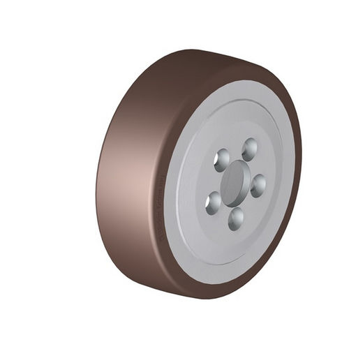 Ruota con fascia - R series - Blickle Räder+Rollen GmbH u. Co. KG - in ghisa / a bassa rumorosità