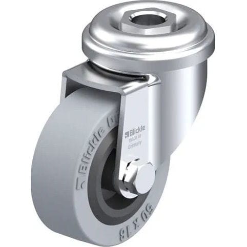 Ruota con fascia - VPA series - Blickle Räder+Rollen GmbH u. Co. KG - in gomma / in gomma / 80 shore A