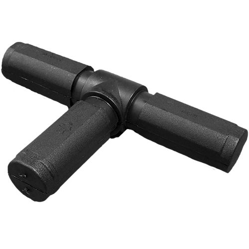 Connettore per tubi rotondo - RAC series - PLASTEM - a T / in poliammide