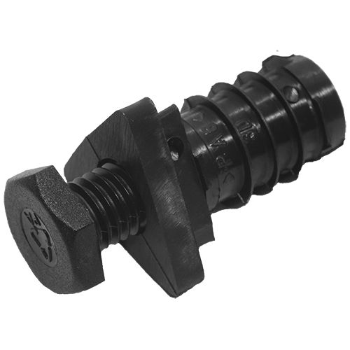 Tappo rotondo - PDD series - PLASTEM - filettato / maschio / in metallo