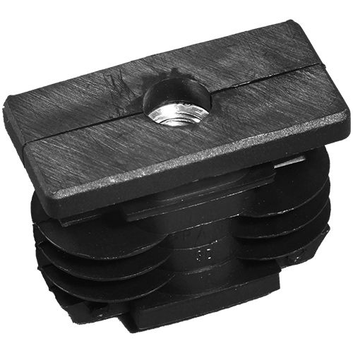 Tappo rettangolare - RE_M series - PLASTEM - ad alette / filettato / maschio