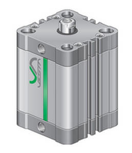 Cilindro pneumatico - NSK series - VESTA - a doppio effetto / compatto