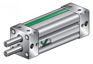 Cilindro pneumatico - AX5, AW5 series - VESTA - telescopico / a doppio effetto