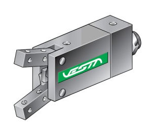 Pinza di presa pneumatica - MH-1 series - VESTA - angolare / a 2 griffe