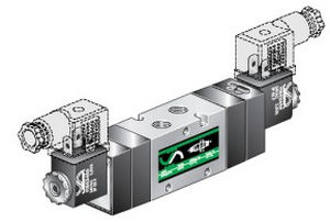 Distributore pneumatico azionato tramite solenoide - E52W2S01 - VESTA - a 5/2 vie