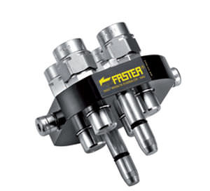 Raccordo idraulico - 2P506, 3P506 series - FASTER S.p.A. - antinquinamento / multi-connessione